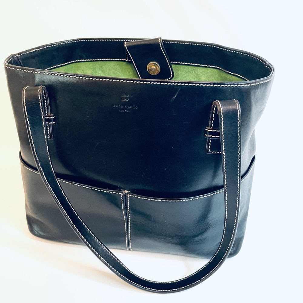 Kate Spade Vintage Black Leather Purse